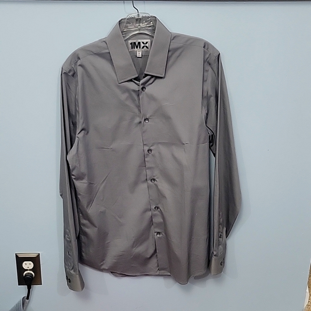 Express men's button down dress shirt, medium